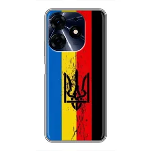 Украинские Чехлы для TECNO Spark 10 Pro с картинкой УПА (AlphaPrint)