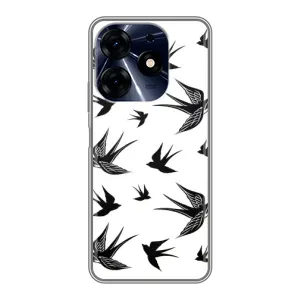 Чохол з пташками на TECNO Spark 10 Pro (VPrint)