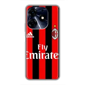 Чехлы для TECNO Spark 10 Pro (VPrint) - Футбольные клубы (Milan)