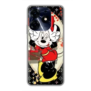 Чохол Disney Mouse TECNO Spark 10 Pro (PREMIUMPrint) (Мінні peace)