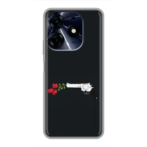 Чехлы (ART) Цветы на TECNO Spark 10 Pro (VPrint) (Неочікувані квіти)
