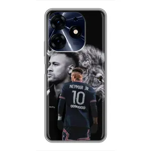 Чохол Неймар для TECNO Spark 10 Pro (AlphaPrint) (Неймар Лев)