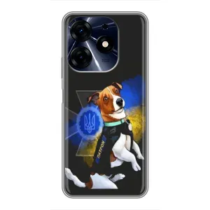 Чехлы с картинкой собаки Патрон для TECNO Spark 10 Pro (AlphaPrint) (Патрон собачка)