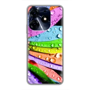 Чехлы (ART) Цветы на TECNO Spark 10 Pro (VPrint) (Семиквітка)