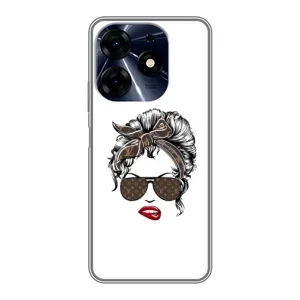 Чехлы Луи Витон для TECNO Spark 10 Pro (AlphaPrint - LOUIS VUITTON) (стильная с луи витон)
