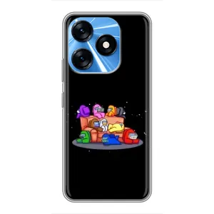 Чохли Амонг Ас для TECNO Spark 10 (AlphaPrint) (Амонг-ас)