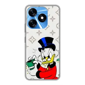Чехли для TECNO Spark 10 - Скрудж МакДак Louis Vuitton (PREMIUMPrint) (Бакси Скрудж)
