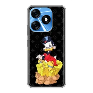 Чехли для TECNO Spark 10 - Скрудж МакДак Louis Vuitton (PREMIUMPrint) (Богатство Макдака)