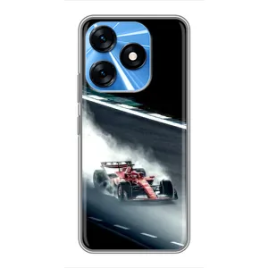 Чехол Формула1 на TECNO Spark 10 (Болид гоночный)