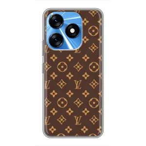 Чохли Луі Вітон для TECNO Spark 10 (AlphaPrint - LOUIS VUITTON) (фон LOUIS VUITTON)