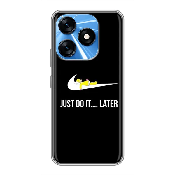 Чехол с принтом «Гомер Later» для TECNO Spark 10