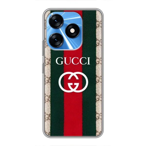 Чехол с принтом «Gucci дизайн» для TECNO Spark 10 Чехол с принтом «Gucci дизайн» для TECNO Spark 10