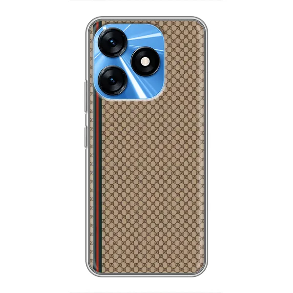Чехол с принтом «Гуччи полоса» для TECNO Spark 10 Чехол с принтом «Гуччи полоса» для TECNO Spark 10