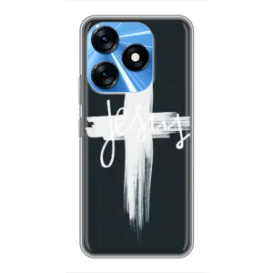 Християнські Чохли для TECNO Spark 10 (AlphaPrint) (Ісус)