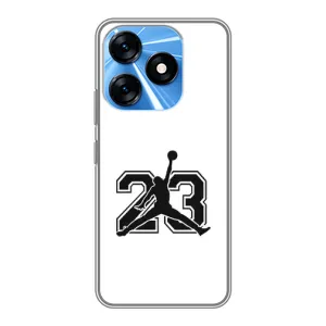 Чехлы для TECNO Spark 10 - с картинкой JORDAN (AlphaPrint) (Jordan 23)