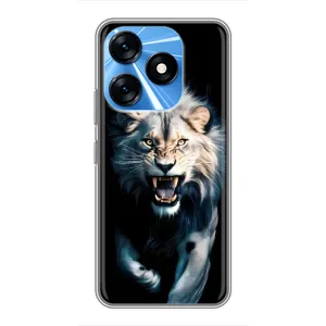 Чехол с принтом «Лев в темноте» для TECNO Spark 10