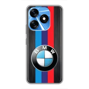 Чохол для ТЕКНО Спа́рк 10 - з принтом БМВ (AlphaPrint) (Лого BMW)