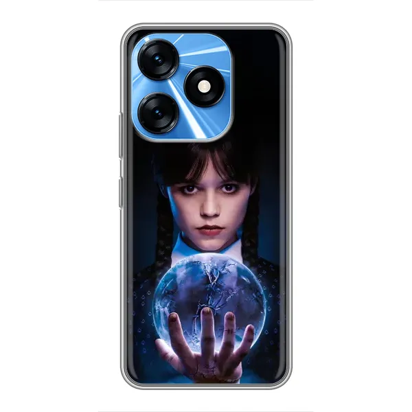 Чохол з принтом «Магічна сфера Венздей» для TECNO Spark 10 Чохол з принтом «Магічна сфера Венздей» для TECNO Spark 10