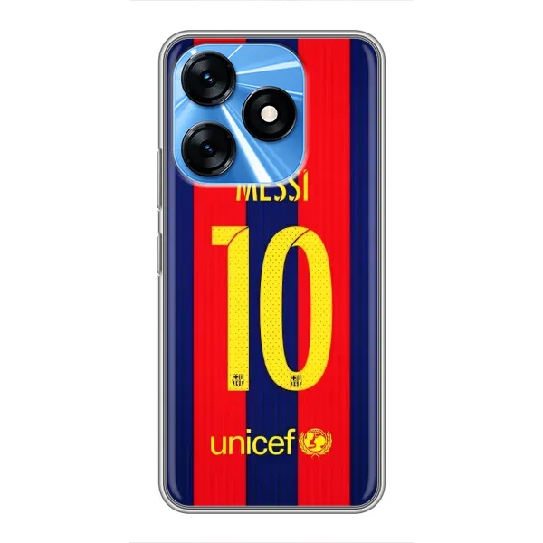 Чохол з принтом «Messi Barca 10» для TECNO Spark 10 Чохол з принтом «Messi Barca 10» для TECNO Spark 10