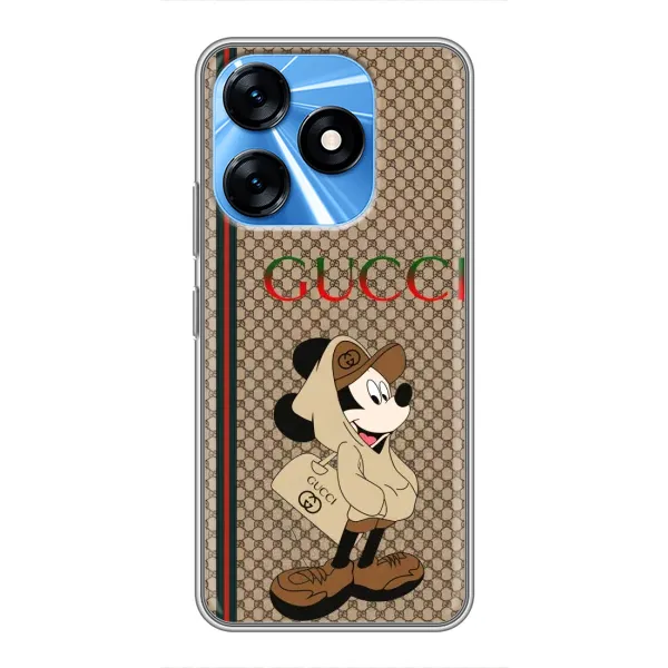 Чехол с принтом «Mickey GUCCI» для TECNO Spark 10 Чехол с принтом «Mickey GUCCI» для TECNO Spark 10