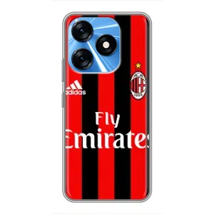 Чехлы для TECNO Spark 10 (VPrint) - Футбольные клубы (Milan)
