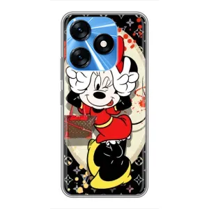 Чохол Disney Mouse TECNO Spark 10 (PREMIUMPrint) (Мінні peace)