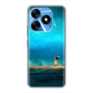 Чехол с мультфильмом Моана TECNO Spark 10 (Океан Моана)