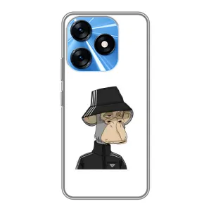 Чохли з Мавпами NFT для TECNO Spark 10 (AlphaPrint) (мавпа NFT Adidas)