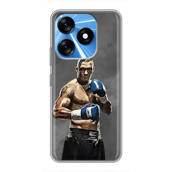 Чохол з принтом «Олександр Усик» для TECNO Spark 10 Чохол з принтом «Олександр Усик» для TECNO Spark 10