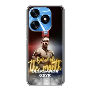 Чохол з принтом «Olexandr Usyk» для TECNO Spark 10