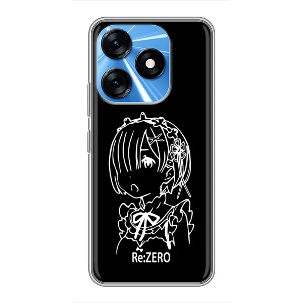 Чехол с принтом «Re: Zero» для TECNO Spark 10