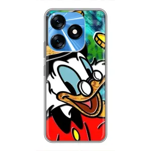 Чехлы для Техно Спарк 10 - Scrooge MagDag (PREMIUMPrint) (Счастлива Утка)