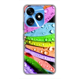 Чехлы (ART) Цветы на TECNO Spark 10 (VPrint) (Семиквітка)