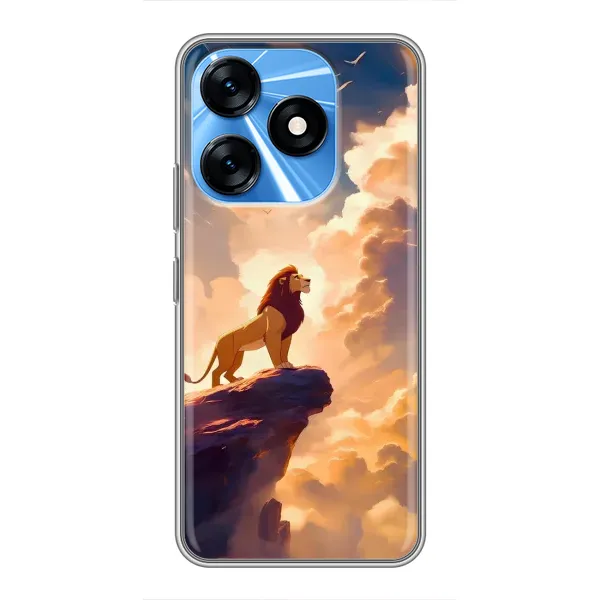 Чехол с принтом «Симба на скале» для TECNO Spark 10 Чехол с принтом «Симба на скале» для TECNO Spark 10