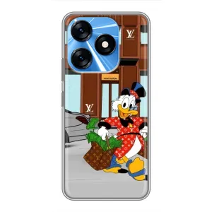 Чехли для TECNO Spark 10 - Скрудж МакДак Louis Vuitton (PREMIUMPrint) (Скрудж ЛВ)