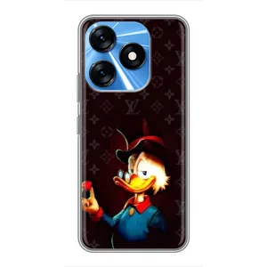 Чехли для TECNO Spark 10 - Скрудж МакДак Louis Vuitton (PREMIUMPrint) (Скрудж з ботліантом)
