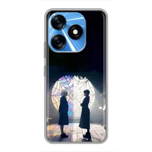 Чехлы Венсдей на TECNO Spark 10 Уэнсдей (AlphaPrint)