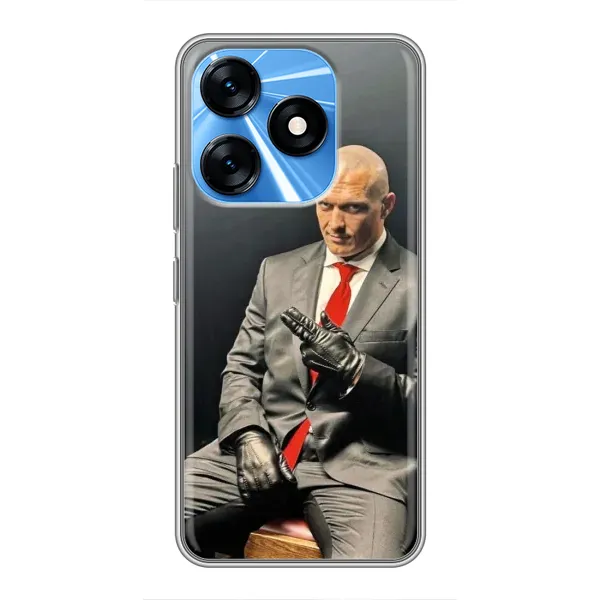 Чохол з принтом «Усик Hitman» для TECNO Spark 10 Чохол з принтом «Усик Hitman» для TECNO Spark 10