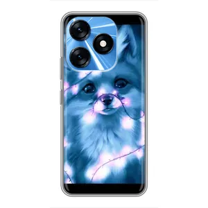 Чехлы с картинкой Лисички для TECNO Spark 10 (VPrint)
