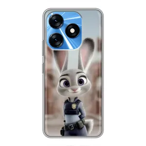 Чехол Зоотрополіс на TECNO Spark 10 (Офицер Джуди Хоппс)