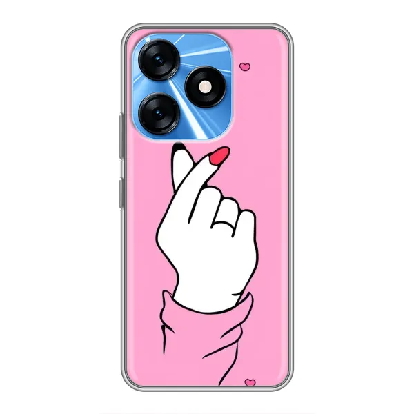 Чохол з принтом «Знак Love» для TECNO Spark 10 Чохол з принтом «Знак Love» для TECNO Spark 10