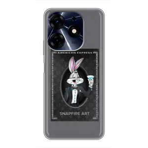 Бренднові Чохли для TECNO Spark 10c - (PREMIUMPrint) (Бакс Бані LV)