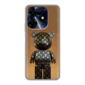 Чохли для TECNO Spark 10c - Bearbrick Louis Vuitton (PREMIUMPrint) (Bearbrick)