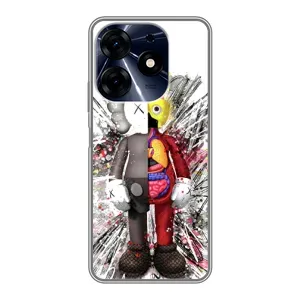 Чохли для TECNO Spark 10c - Bearbrick Louis Vuitton (PREMIUMPrint) (Беарбрік)