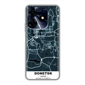 Чохли для ТЕКНО Spark 10c Міста України (Донецьк)