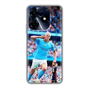 Чохли з футболістом Ерлінг Холанд для TECNO Spark 10c (AlphaPrint)