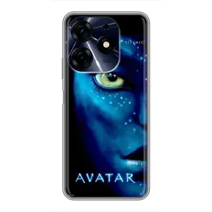 Чохли з фільму АВАТАР для TECNO Spark 10c (AlphaPrint) (око Аватара)