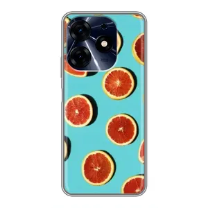 Чохли з фруктами для TECNO Spark 10c (VPrint) (Грейпфрут)