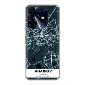 Чохли для ТЕКНО Spark 10c Міста України (Харків)