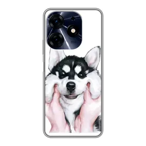 Чохол з Хаскі TECNO Spark 10c - (AlphaPrint)